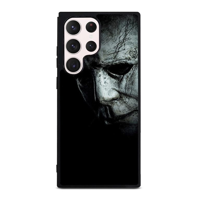 MICHAEL MYERS FACE HALLOWEEN HORROR MOVIE Samsung Galaxy S23 Ultra Case