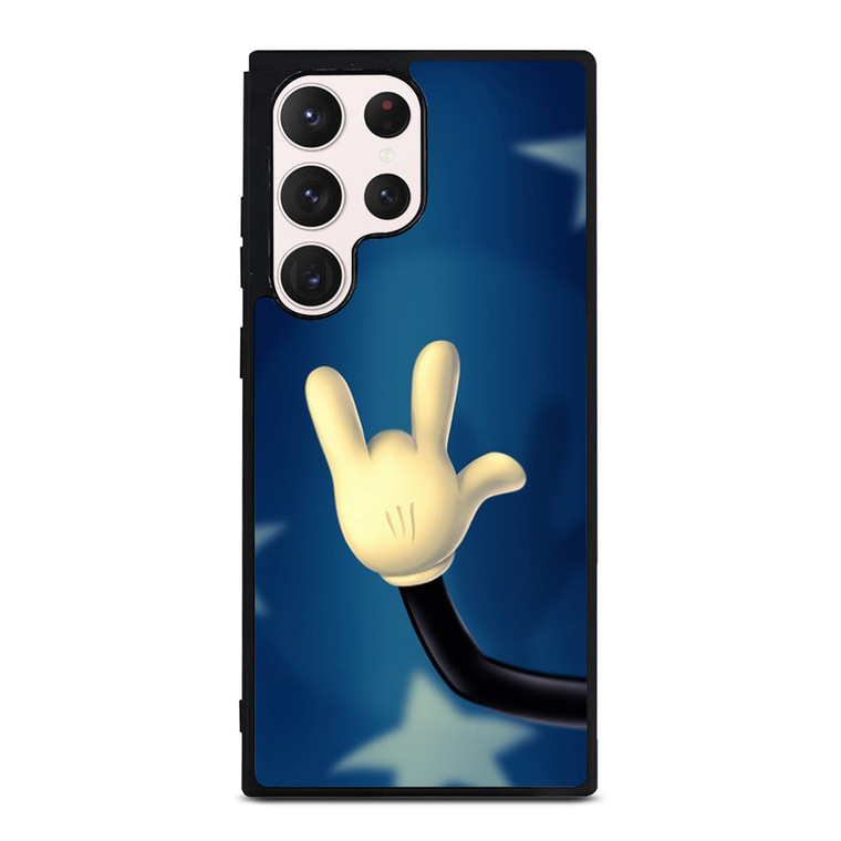 MICKEY MOUSE FINGER STYLE Samsung Galaxy S23 Ultra Case