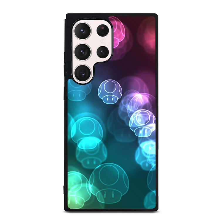 MUSHROOM NEON MARIO BROSS Samsung Galaxy S23 Ultra Case