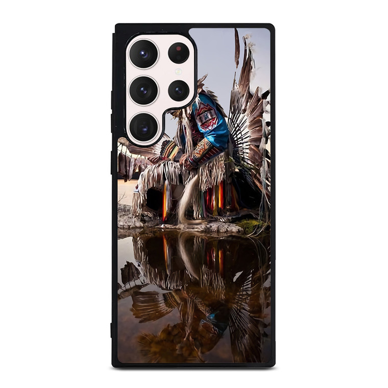 NATIVE AMERICAN INDIAN FEATHERS Samsung Galaxy S23 Ultra Case