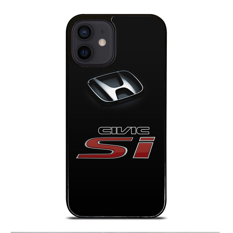 HONDA CIVIC SI EMBLEM iPhone 12 Mini Case HONDA CIVIC SI EMBLEM iPhone 12 Mini Case