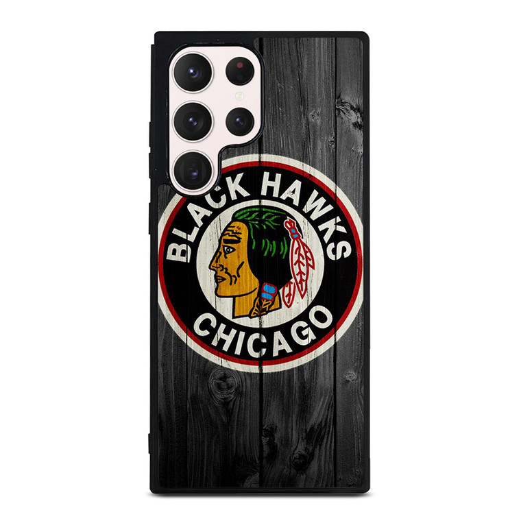 NHL CHICAGO BLACKHAWKS RETRO Samsung Galaxy S23 Ultra Case