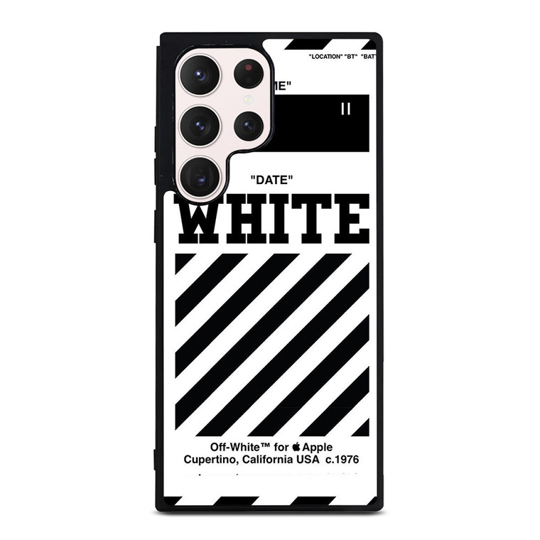 OFF WHITE DATE TIME Samsung Galaxy S23 Ultra Case