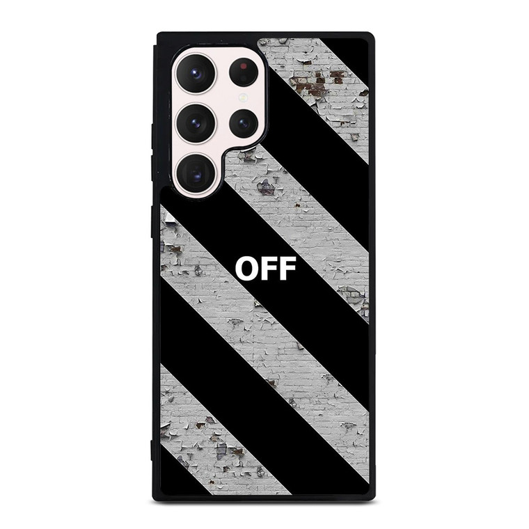 OFF WHITE WALL TEXTURE Samsung Galaxy S23 Ultra Case