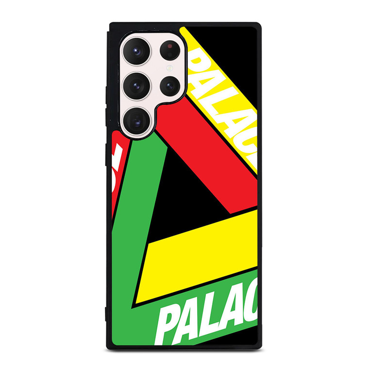 PALACE BIG LOGO RED YELLOW GREEN Samsung Galaxy S23 Ultra Case