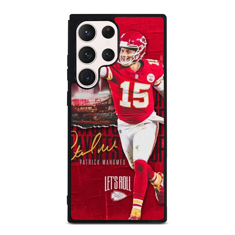 PATRICK MAHOMES KC CHIEFS Samsung Galaxy S23 Ultra Case