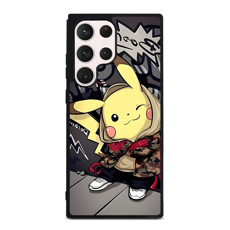 PIKACHU CAMO HOODIE Samsung Galaxy S23 Ultra Case