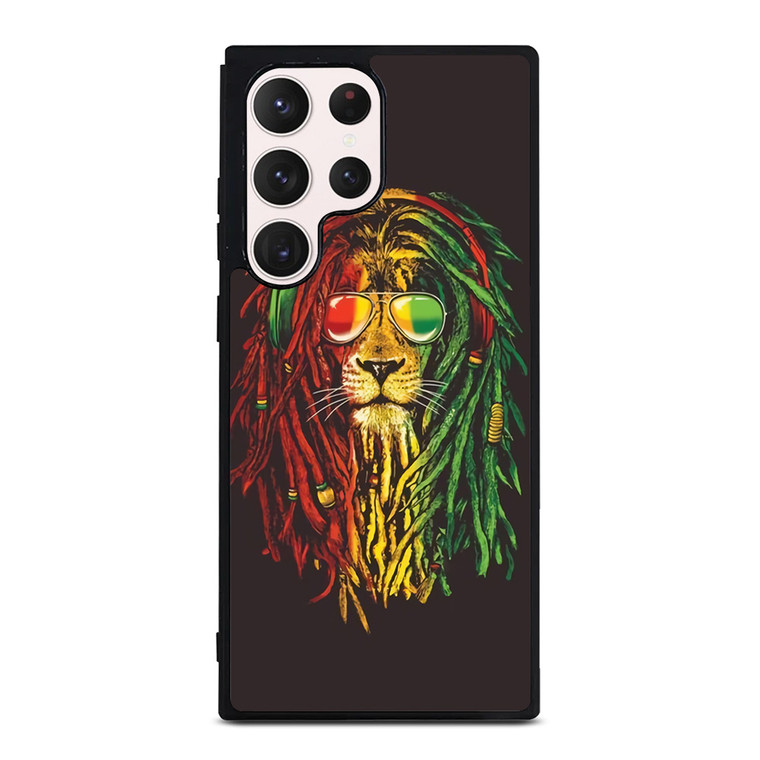 RASTA LION REGGAE BOB MARLEY Samsung Galaxy S23 Ultra Case