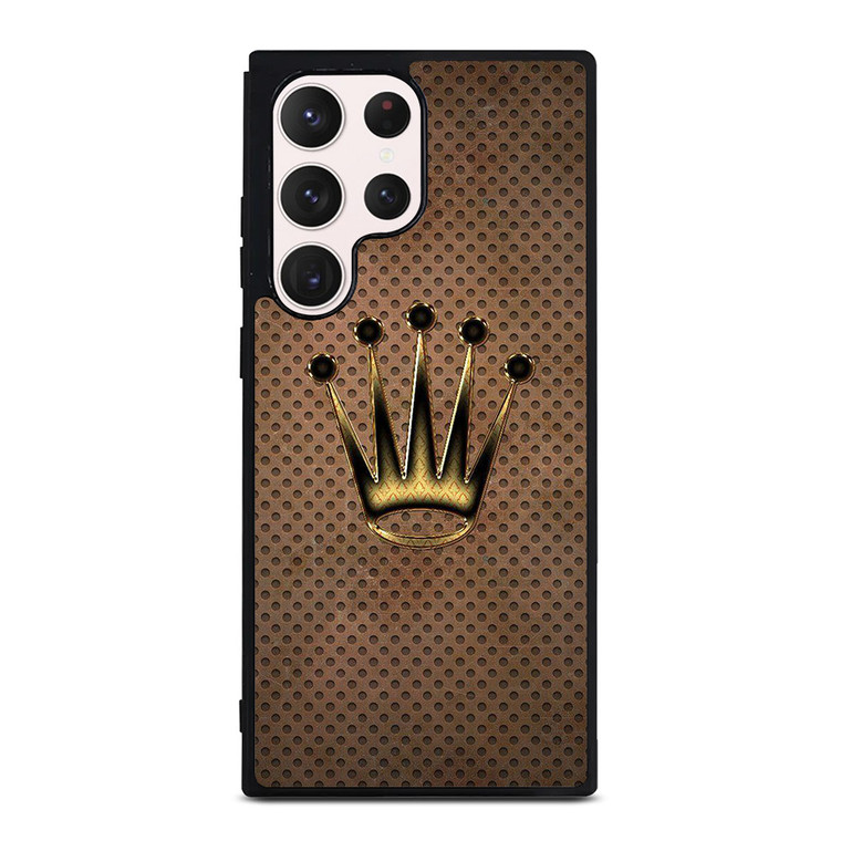 ROLEX LOGO GOLD Samsung Galaxy S23 Ultra Case