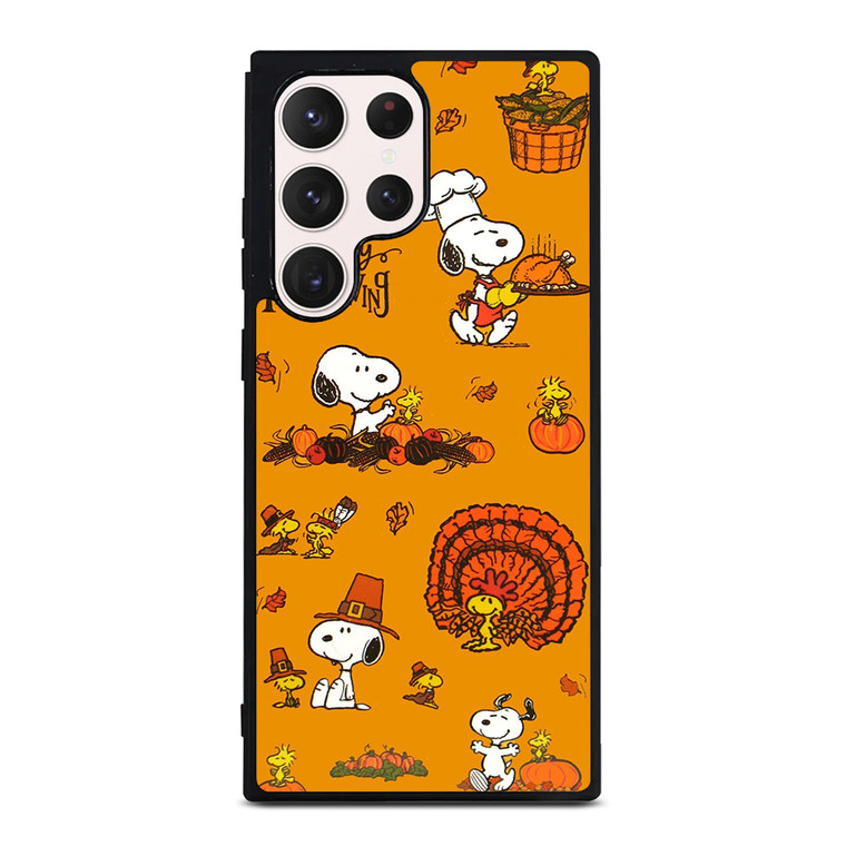 SNOOPY THE PEANUTS HAPPY THANKSGIVING Samsung Galaxy S23 Ultra Case SNOOPY THE PEANUTS HAPPY THANKSGIVING Samsung Galaxy S23 Ultra Case