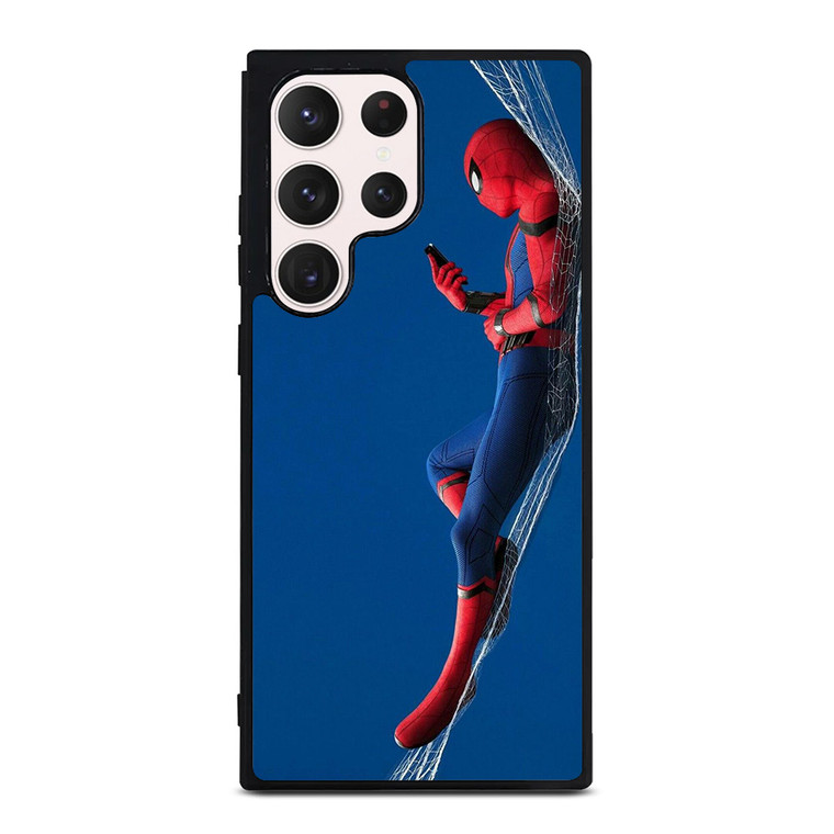 SPIDERMAN SPRIDER-MAN ON WEB Samsung Galaxy S23 Ultra Case