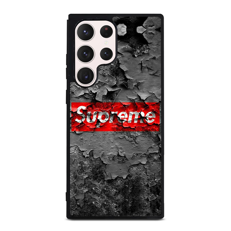 SUPREME CRACKED LOGO Samsung Galaxy S23 Ultra Case