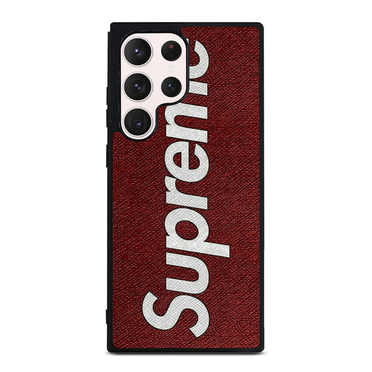 SUPREME LOGO ON CANVAS Samsung Galaxy S23 Ultra Case