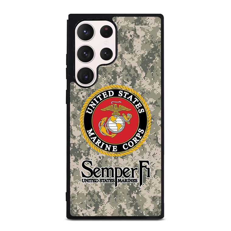 USMC US MARINE CORPS SEMPER Samsung Galaxy S23 Ultra Case