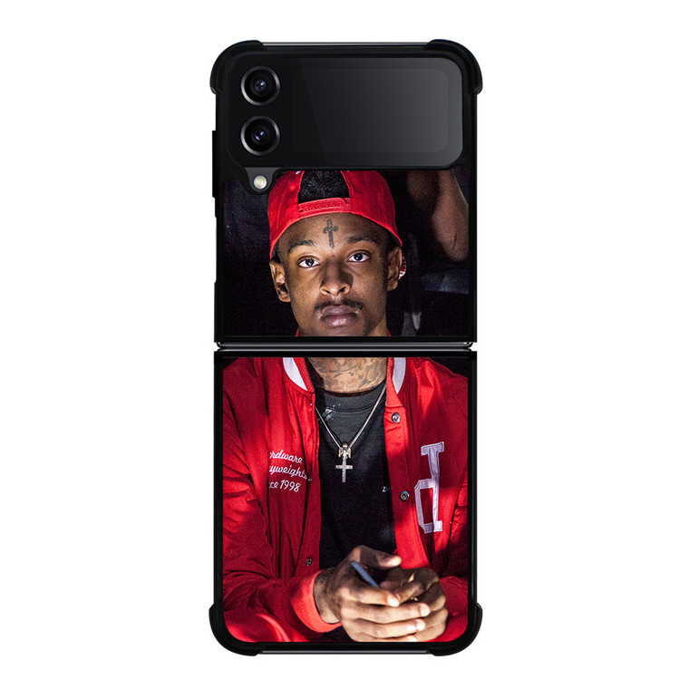 21 SAVAGE Samsung Galaxy Z FLip4 5G Case Cover