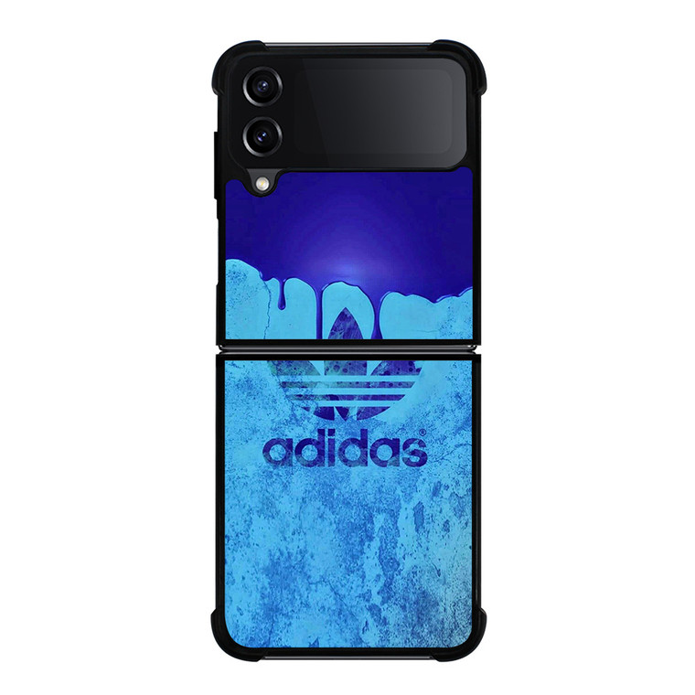ADIDAS LOGO BLUE LIQUID Samsung Galaxy Z FLip4 5G Case Cover
