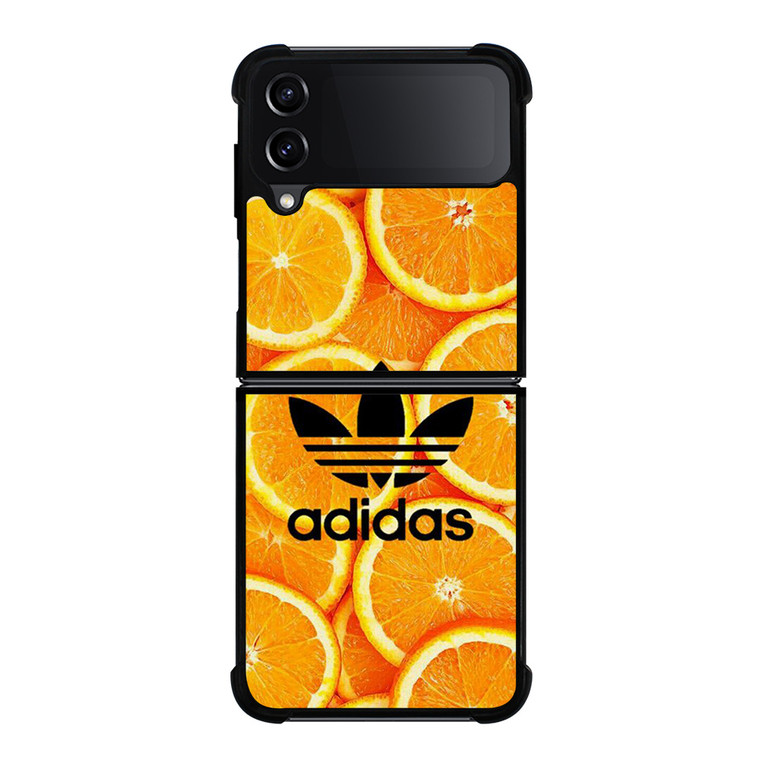 ADIDAS ORANGE Samsung Galaxy Z FLip4 5G Case Cover
