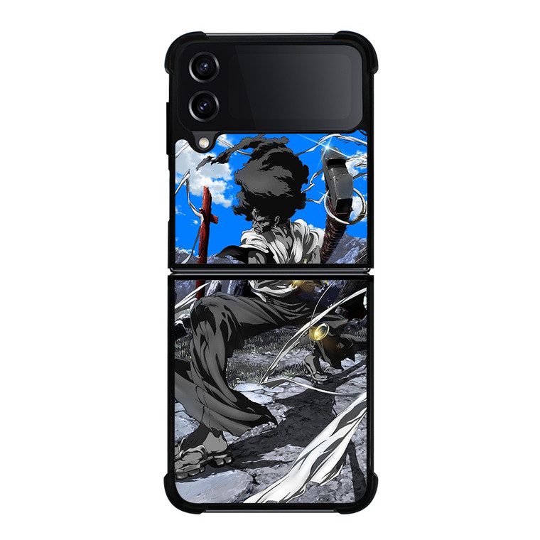 AFRO SAMURAI Samsung Galaxy Z FLip4 5G Case Cover AFRO SAMURAI Samsung Galaxy Z FLip4 5G Case Cover