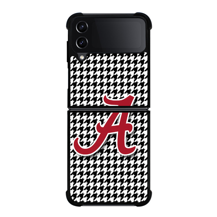 ALABAMA HOUNDSTOOTH CRIMSON TIDE Samsung Galaxy Z FLip4 5G Case Cover
