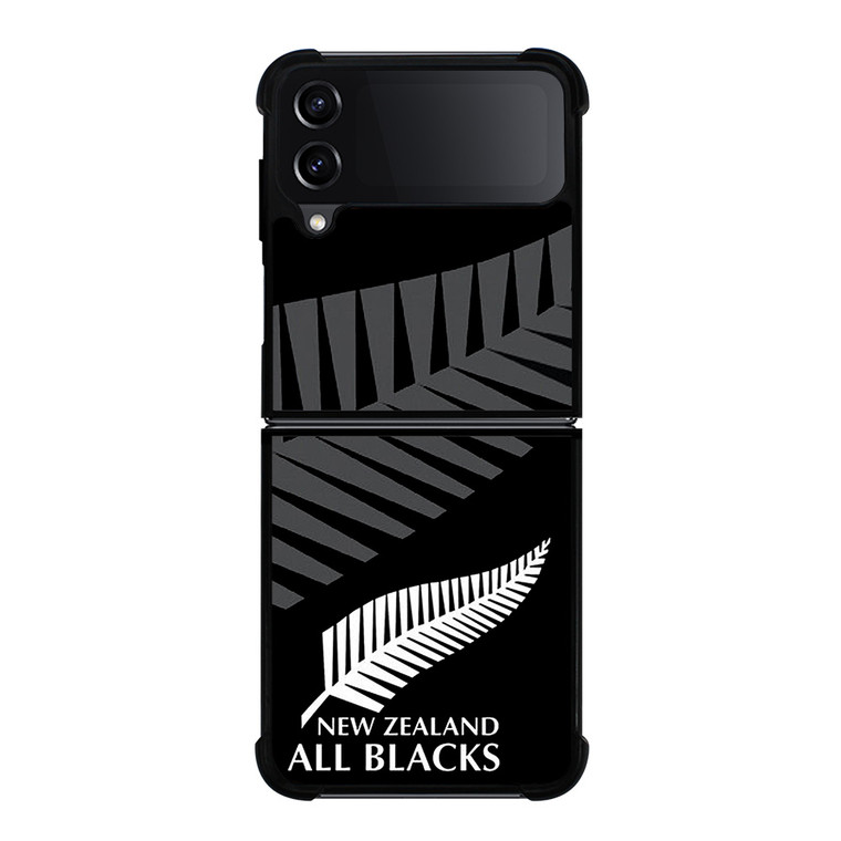 ALL BLACKS NEW ZEALAND RUGBY 3 Samsung Galaxy Z FLip4 5G Case Cover