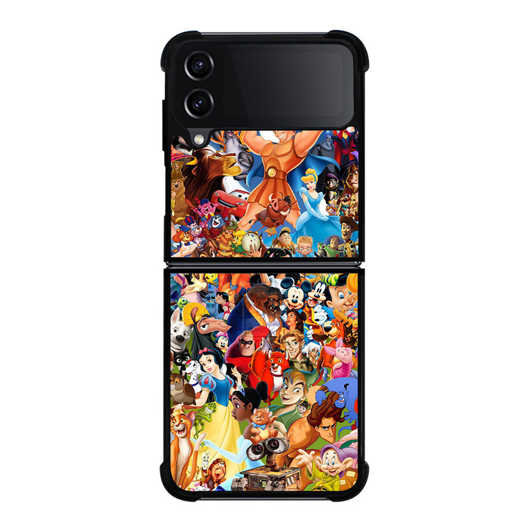 ALL DISNEY CHARACTERS Samsung Galaxy Z FLip4 5G Case Cover