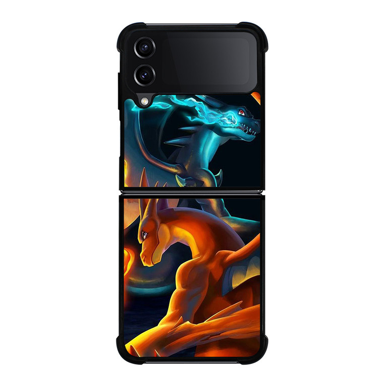 ANIME POKEMON CHARIZARD MEGA EVOLUTION Samsung Galaxy Z FLip4 5G Case Cover ANIME POKEMON CHARIZARD MEGA EVOLUTION Samsung Galaxy Z FLip4 5G Case Cover