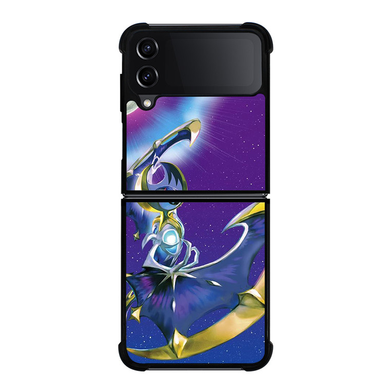ANIME POKEMON DUN AND MOON LUNALA Samsung Galaxy Z FLip4 5G Case Cover ANIME POKEMON DUN AND MOON LUNALA Samsung Galaxy Z FLip4 5G Case Cover