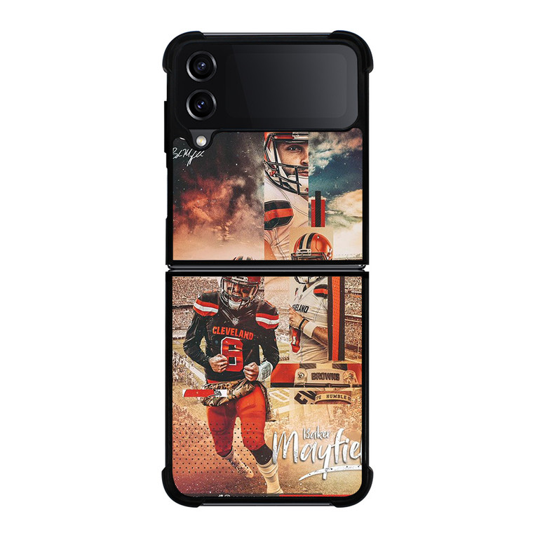 BAKER MAYFIELD CLEVELAND 6 Samsung Galaxy Z FLip4 5G Case Cover