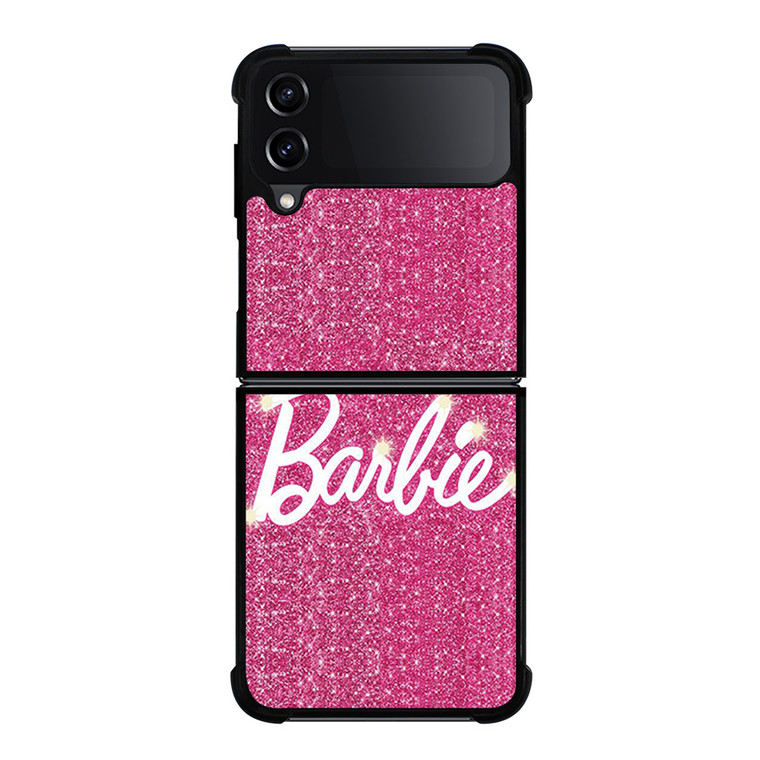 BARBIE PINK BLING GLITTER 1 Samsung Galaxy Z FLip4 5G Case Cover