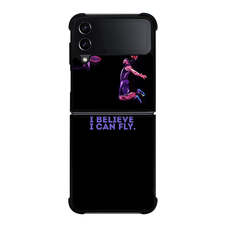 BASKETBALL I BELIEVE I CAN FLY Samsung Galaxy Z FLip4 5G Case Cover