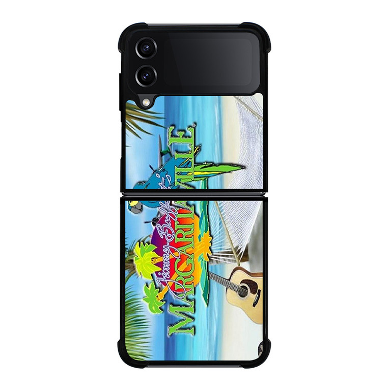 BEACH JIMMY BUFFET MARGARITAVILLE 3 Samsung Galaxy Z FLip4 5G Case Cover
