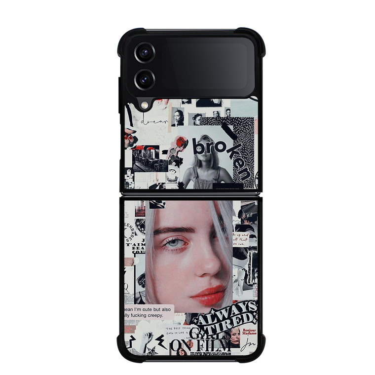 BILLIE EILISH COLLAGE 2 Samsung Galaxy Z FLip4 5G Case Cover