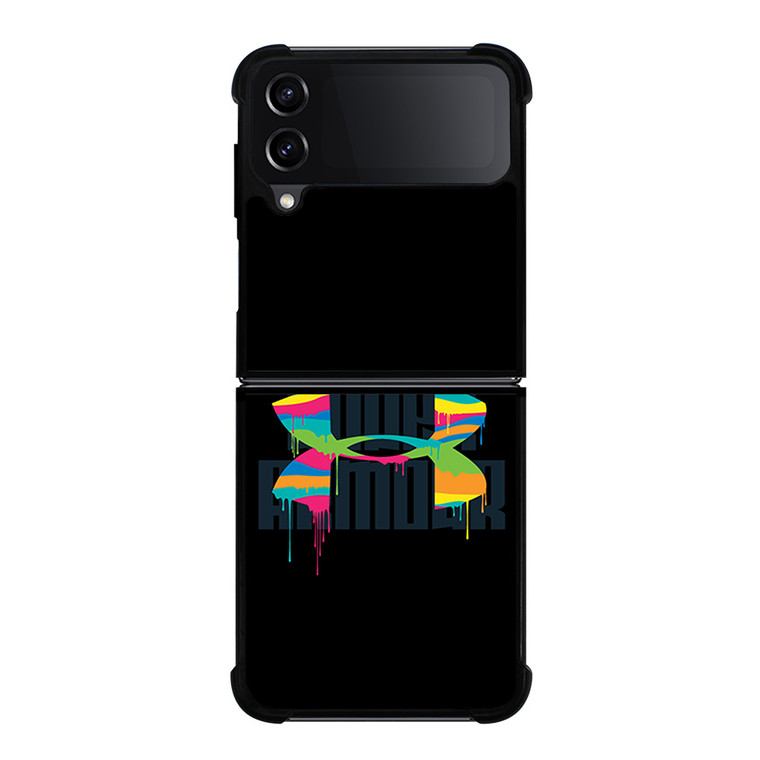 BLACK UNDER ARMOUR Samsung Galaxy Z FLip4 5G Case Cover