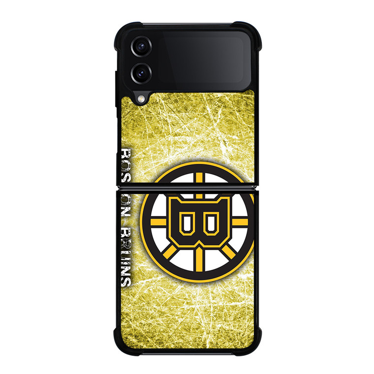 BOSTON BRUINS LOGO Samsung Galaxy Z FLip4 5G Case Cover BOSTON BRUINS LOGO Samsung Galaxy Z FLip4 5G Case Cover