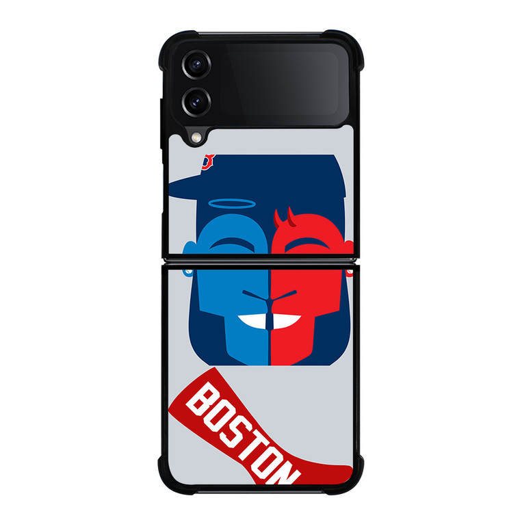 BOSTON RED SOX AND ORTIZ FACE Samsung Galaxy Z FLip4 5G Case Cover