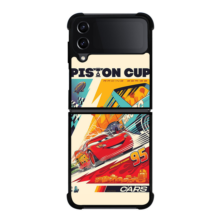 CARS DISNEY PISTON CUP Samsung Galaxy Z FLip4 5G Case Cover CARS DISNEY PISTON CUP Samsung Galaxy Z FLip4 5G Case Cover