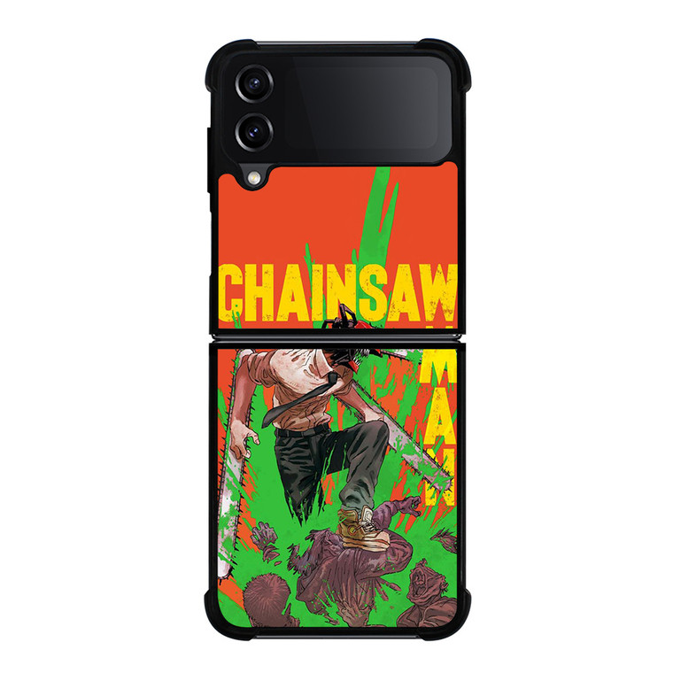 CHAINSAW MAN MANGA DENJI Samsung Galaxy Z FLip4 5G Case Cover
