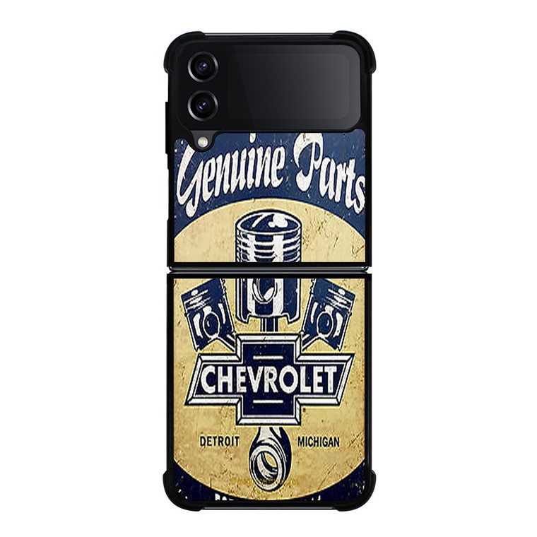 CHEVY RETRO CAR POSTER Samsung Galaxy Z FLip4 5G Case Cover