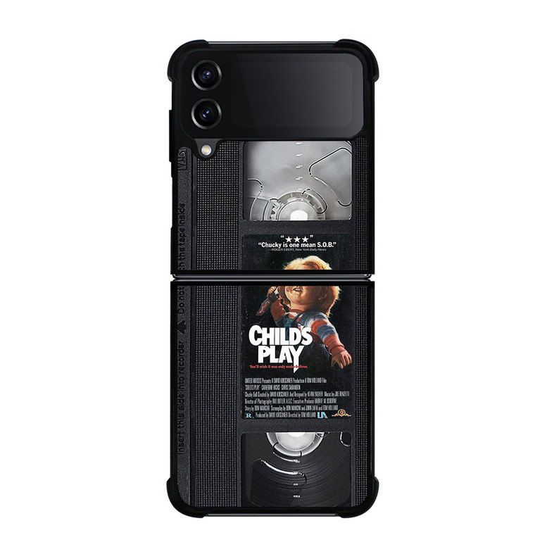 CHUCKY CHILD'S PLAY HORROR TAPE Samsung Galaxy Z FLip4 5G Case Cover