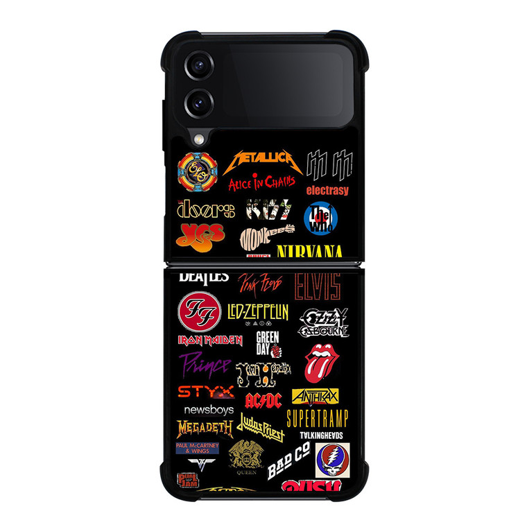 CLASSIC ROCK BAND LOGO Samsung Galaxy Z FLip4 5G Case Cover CLASSIC ROCK BAND LOGO Samsung Galaxy Z FLip4 5G Case Cover
