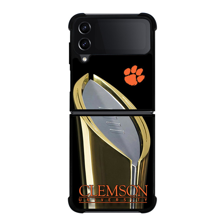 CLEMSON TIGERS CHAMPS Samsung Galaxy Z FLip4 5G Case Cover