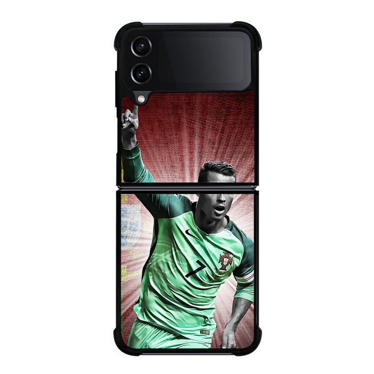 CR7 NATIONAL PORTUGAL Samsung Galaxy Z FLip4 5G Case Cover