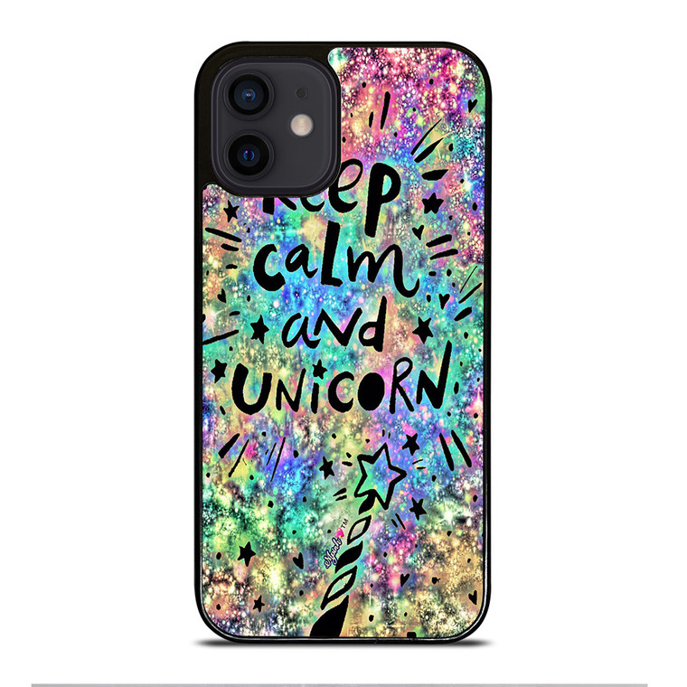 KEEP CALM AND UNICORN iPhone 12 Mini Case