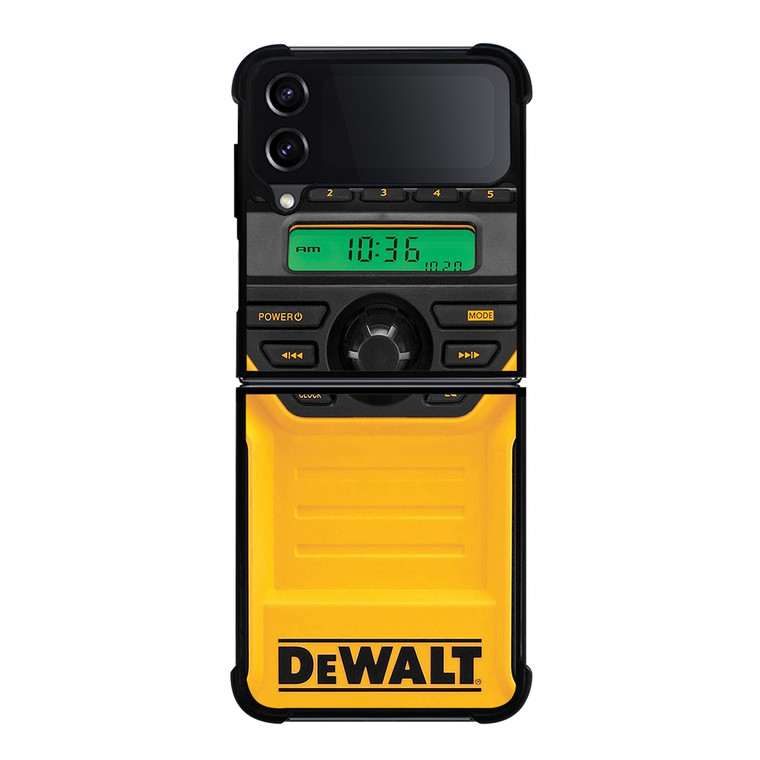 DEWALT RADIO LOGO Samsung Galaxy Z FLip4 5G Case Cover
