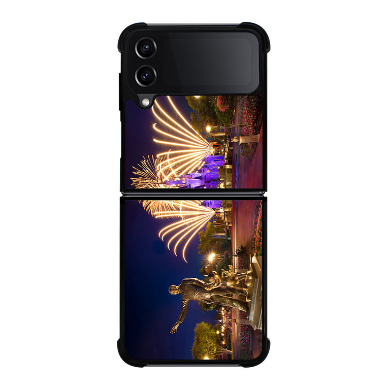 DISNEY CASTLE WALT FIREWORK Samsung Galaxy Z FLip4 5G Case Cover
