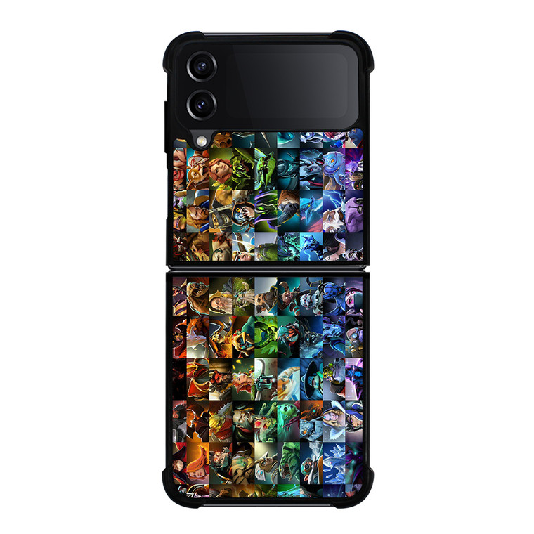 DOTA GAME ALL CHARACTER Samsung Galaxy Z FLip4 5G Case Cover DOTA GAME ALL CHARACTER Samsung Galaxy Z FLip4 5G Case Cover