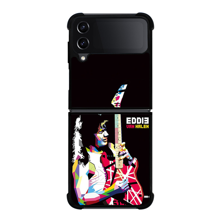EDDIE VAN HALLEN POPART Samsung Galaxy Z FLip4 5G Case Cover