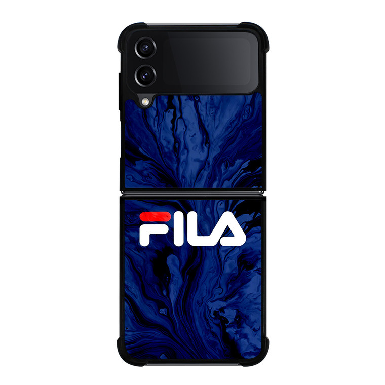 FILA SPORT LOGO MARBLE ART Samsung Galaxy Z FLip4 5G Case Cover