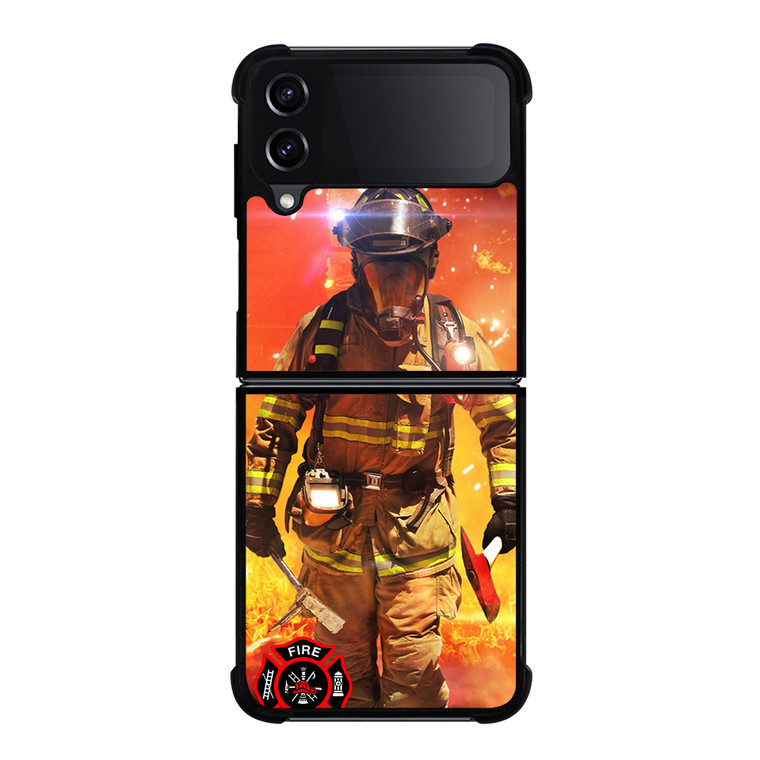 FIREFIGHTER FIREMAN Samsung Galaxy Z FLip4 5G Case Cover