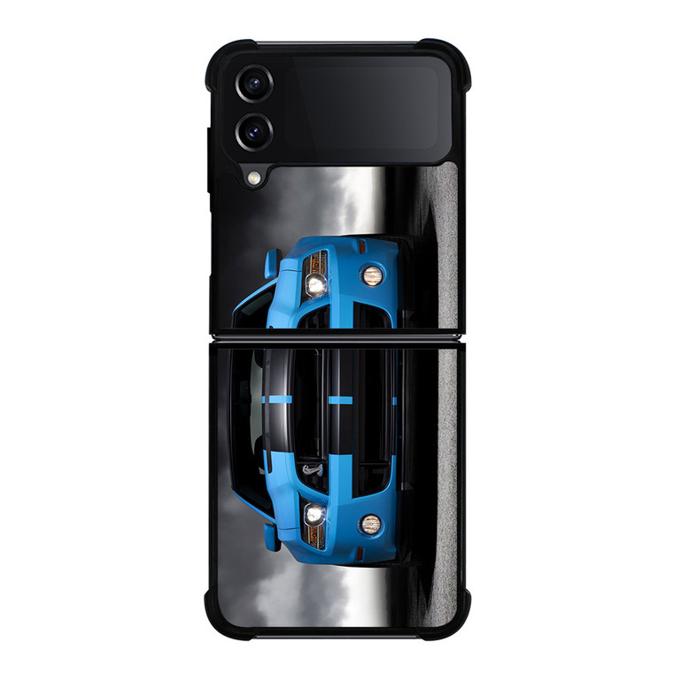 FORD MUSTANG BLUE Samsung Galaxy Z FLip4 5G Case Cover